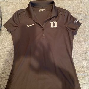 Duke Nike Women’s Polo, Black, Women’s Medium